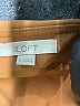 Ann Taylor LOFT Solid Brown Casual Skirt Size 0 - photo 4