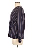 Topshop Blue Long Sleeve Blouse Size 6 - photo 5