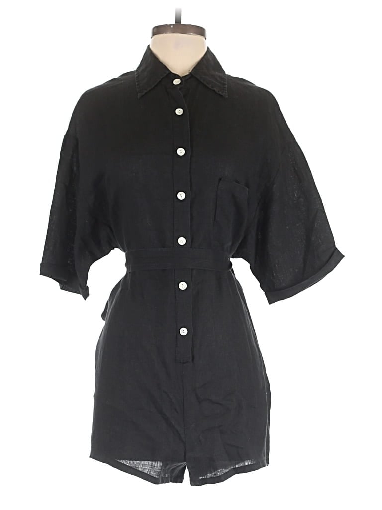 Pre-owned Vitamin A Romper In Black