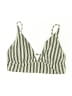 Unbranded Stripes Ivory Swimsuit Top Size M (estimated) - photo 1