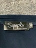Sympli Black 3/4 Sleeve Blouse Size 8 - photo 4