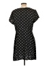 ABound 100% Rayon Polka Dots Black Casual Dress Size L - photo 2