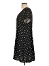 ABound 100% Rayon Polka Dots Black Casual Dress Size L - photo 5