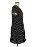 ABound 100% Rayon Polka Dots Black Casual Dress Size L - photo 4