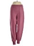 WAYF Solid Burgundy Casual Pants Size S - photo 1