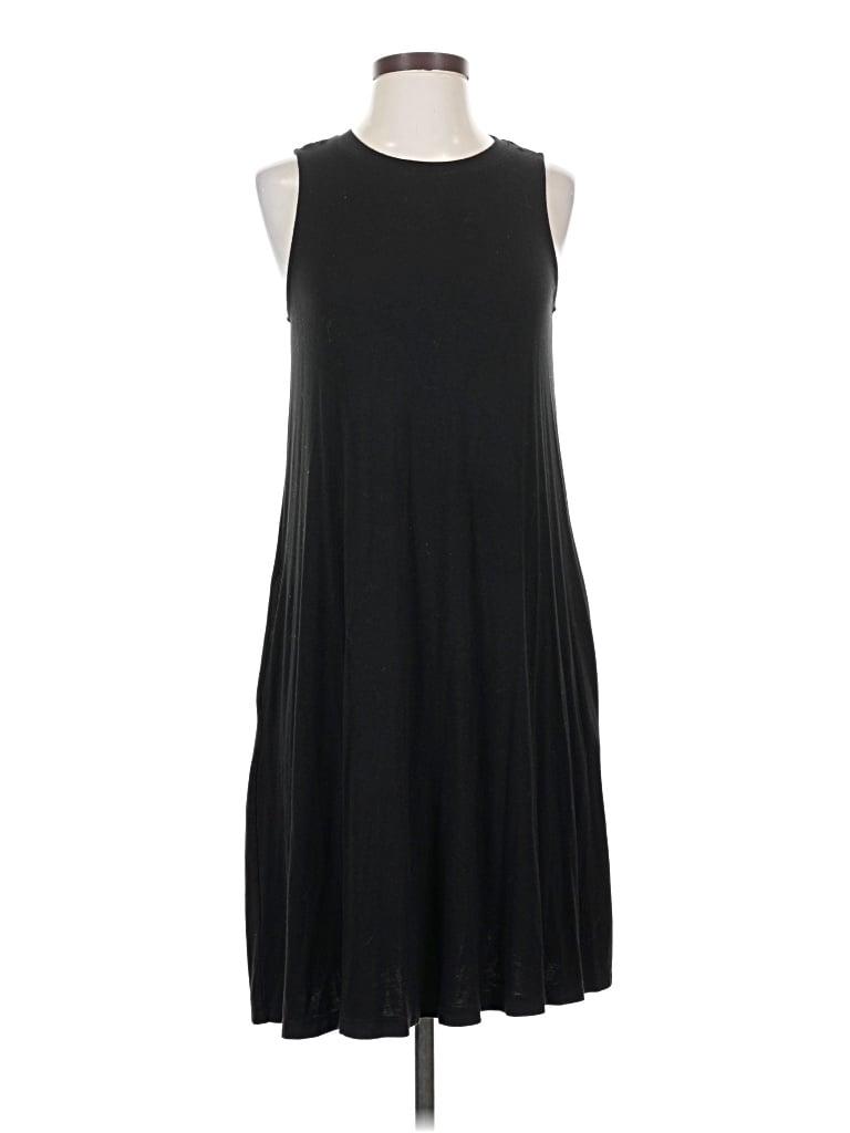Pre-owned Time And Tru Casual Dress In Black