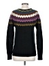 American Eagle Outfitters Chevron-herringbone Black Pullover Sweater Size S - photo 2