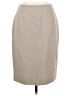 Chetta B 100% Polyester Solid Tan Formal Skirt Size 6 - photo 1