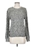 Abercrombie & Fitch Tweed Silver Pullover Sweater Size S - photo 1
