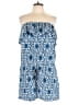 Vineyard Vines 100% Polyester Print Blue Romper Size L - photo 1