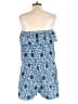 Vineyard Vines 100% Polyester Print Blue Romper Size L - photo 2
