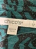 Chico's Teal 3/4 Sleeve Top Size Med (1) - photo 7