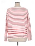 Caslon Stripes Red Pullover Sweater Size 1X - photo 2