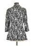 Calvin Klein Paisley Silver Blazer Size 8 - photo 2