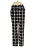 Topshop Plaid Black Casual Pants Size 2 - photo 1