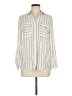 Blu Pepper 100% Rayon Ivory Long Sleeve Blouse Size M - photo 1
