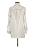 Blu Pepper 100% Rayon Ivory Long Sleeve Blouse Size M - photo 2