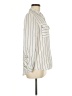 Blu Pepper 100% Rayon Ivory Long Sleeve Blouse Size M - photo 4