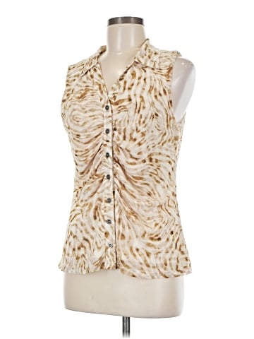 Jane and Delancey Sleeveless Blouse (view 1)