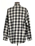 C'isa Plaid Gray Long Sleeve Button-Down Shirt Size M - photo 2