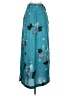 Unbranded Floral Teal Casual Skirt Size XS (estimated) - photo 1