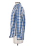 Madewell Plaid Blue Long Sleeve Button-Down Shirt Size XS - photo 5