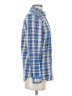 Madewell Plaid Blue Long Sleeve Button-Down Shirt Size XS - photo 4