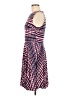 Donna Morgan Checkered-gingham Pink Cocktail Dress Size 6 - photo 5