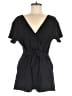 Vitamin A Solid Black Romper Size S - photo 1