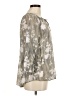 Fred David Silver 3/4 Sleeve Blouse Size M - photo 4