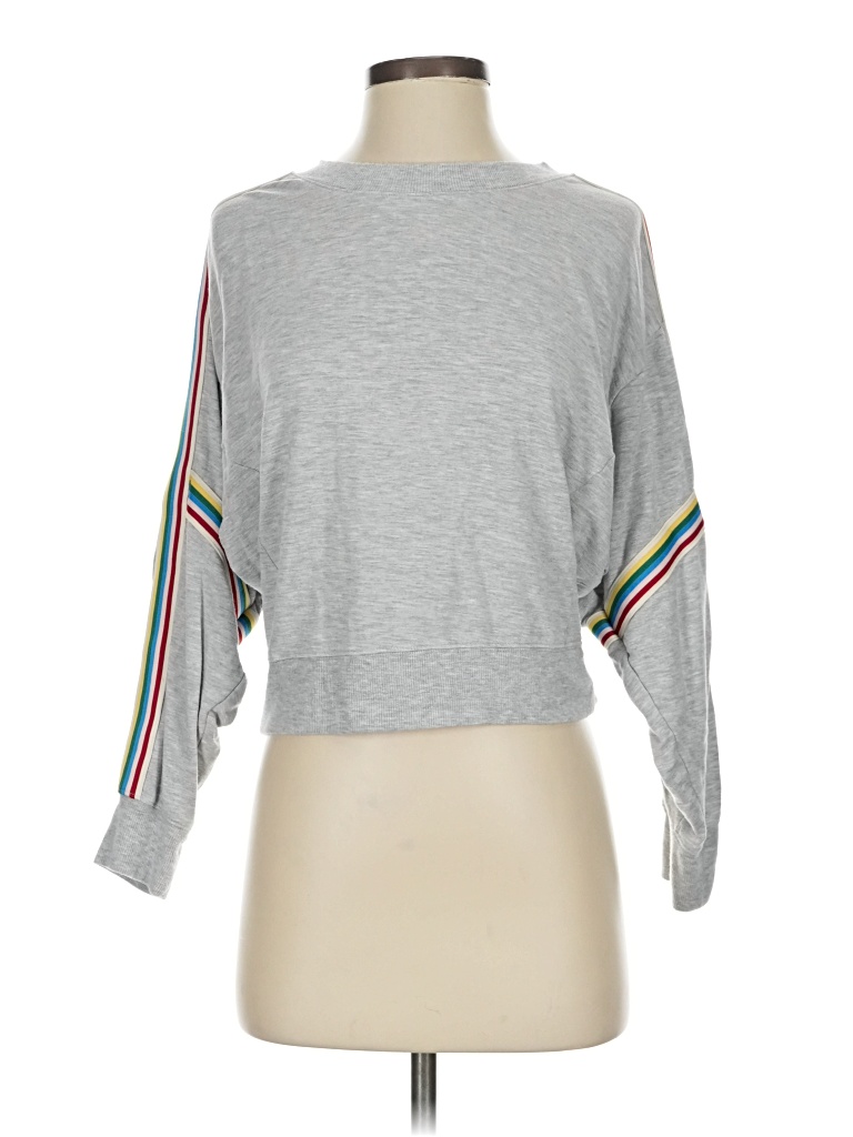 Pre-owned Express One Eleven Sweatshirt In Gray