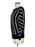 Catherine Malandrino 100% Polyester Stripes Black Pullover Sweater Size S - photo 5