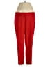 Ann Taylor Solid Red Casual Pants Size 4 (petite) - photo 1