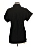 Unbranded Solid Black Short Sleeve Blouse Size M - photo 2