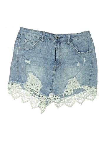 Almost Famous Denim Shorts (view 1)