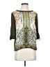 Alberto Makali Green 3/4 Sleeve Blouse Size S - photo 1