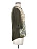 Alberto Makali Green 3/4 Sleeve Blouse Size S - photo 4