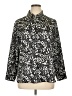 M&S Collection 100% Polyester Animal Print Black 3/4 Sleeve Blouse Size 16 - photo 1