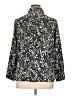 M&S Collection 100% Polyester Animal Print Black 3/4 Sleeve Blouse Size 16 - photo 2