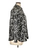 M&S Collection 100% Polyester Animal Print Black 3/4 Sleeve Blouse Size 16 - photo 4