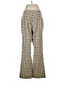 Shein Plaid Brown Tan Dress Pants Size 8 - 10 - photo 2