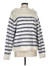 H&M Stripes Ivory Pullover Sweater Size 12 - photo 1