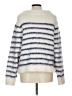 H&M Stripes Ivory Pullover Sweater Size 12 - photo 2