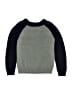 Rumi + Ryder Color Block Gray Blue Pullover Sweater Size 6 - photo 1