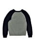 Rumi + Ryder Color Block Gray Blue Pullover Sweater Size 6 - photo 2