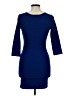Forever 21 Solid Blue Cocktail Dress Size M - photo 1
