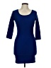 Forever 21 Solid Blue Cocktail Dress Size M - photo 2