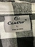 Centro Checkered-gingham Silver Long Sleeve Button-Down Shirt Size L - photo 7