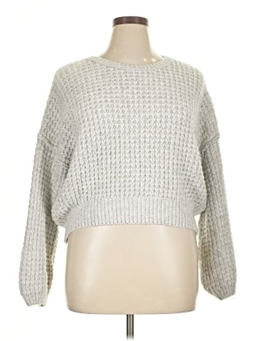 Pink Rose Pullover Sweater (view 1)