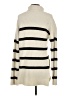 The Drop Stripes Ivory Turtleneck Sweater Size S - photo 2